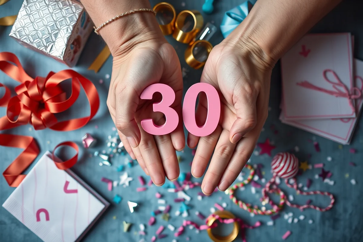 30th birthday parties budget examples — 30th Birthday Parties Budget Examples (the finished result)