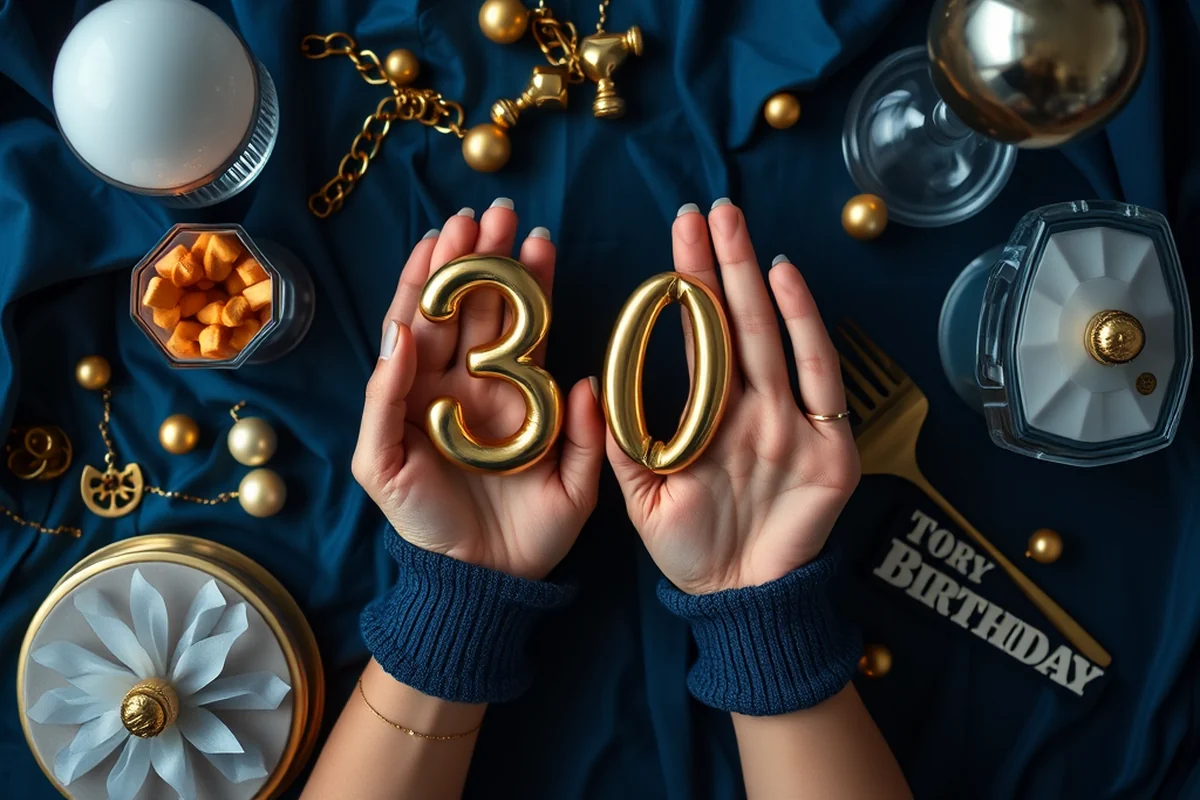30th birthday parties budget ideas — 30th Birthday Parties Budget Ideas (the finished result)
