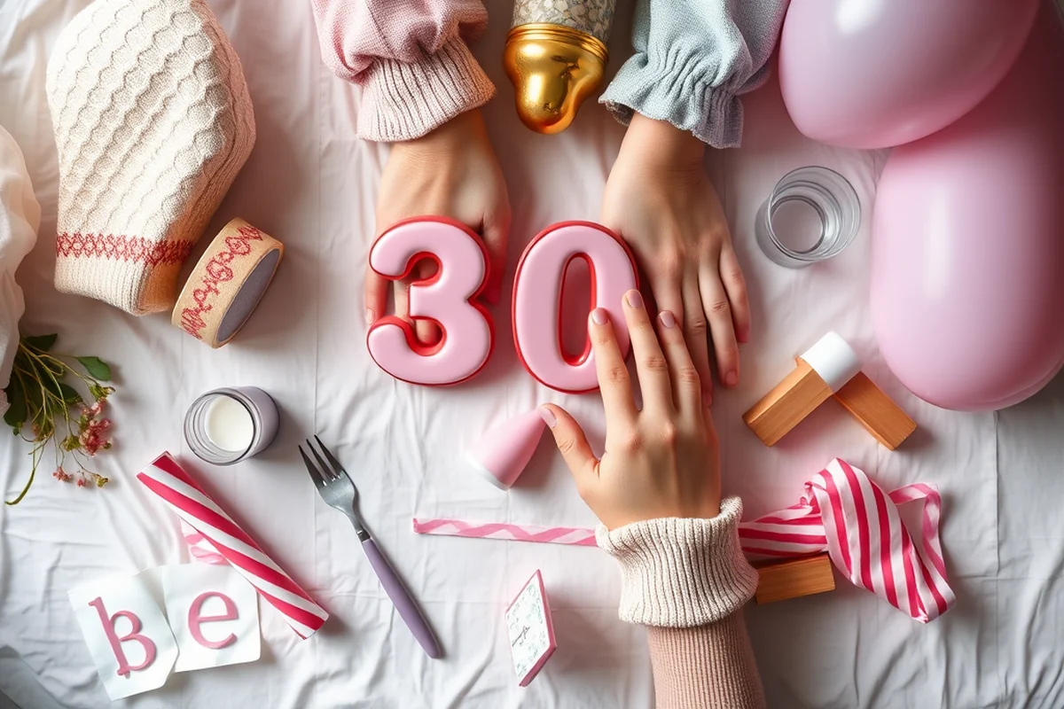 30th birthday parties budget step by step — 30th Birthday Parties Budget Step By Step (the finished result)