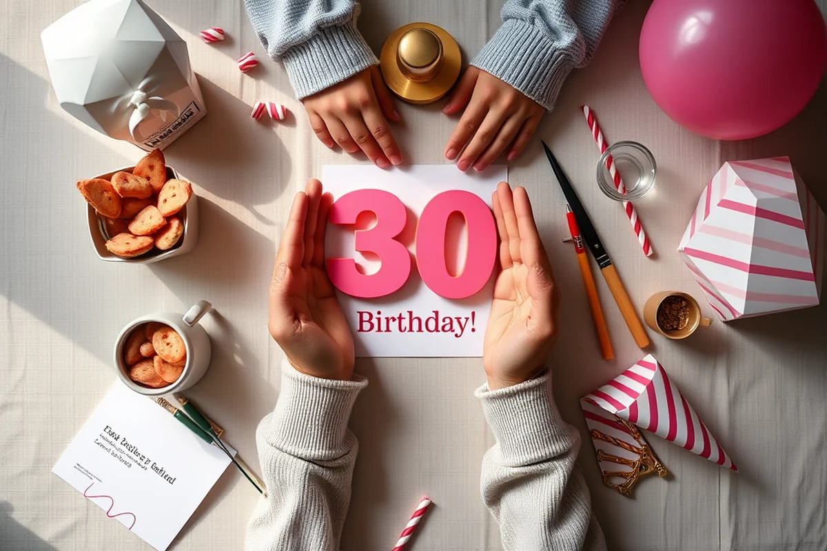 30th birthday parties checklists for beginners — 30th Birthday Parties Checklists For Beginners (the finished result)