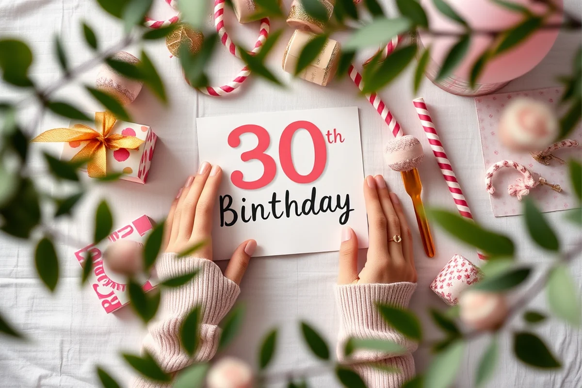 30th birthday parties favors checklist — 30th Birthday Parties Favors Checklist (the finished result)