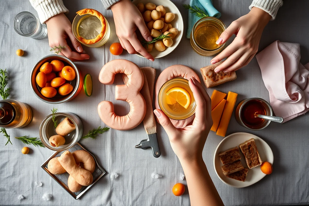 30th birthday parties food drinks checklist — 30th Birthday Parties Food Drinks Checklist (the finished result)