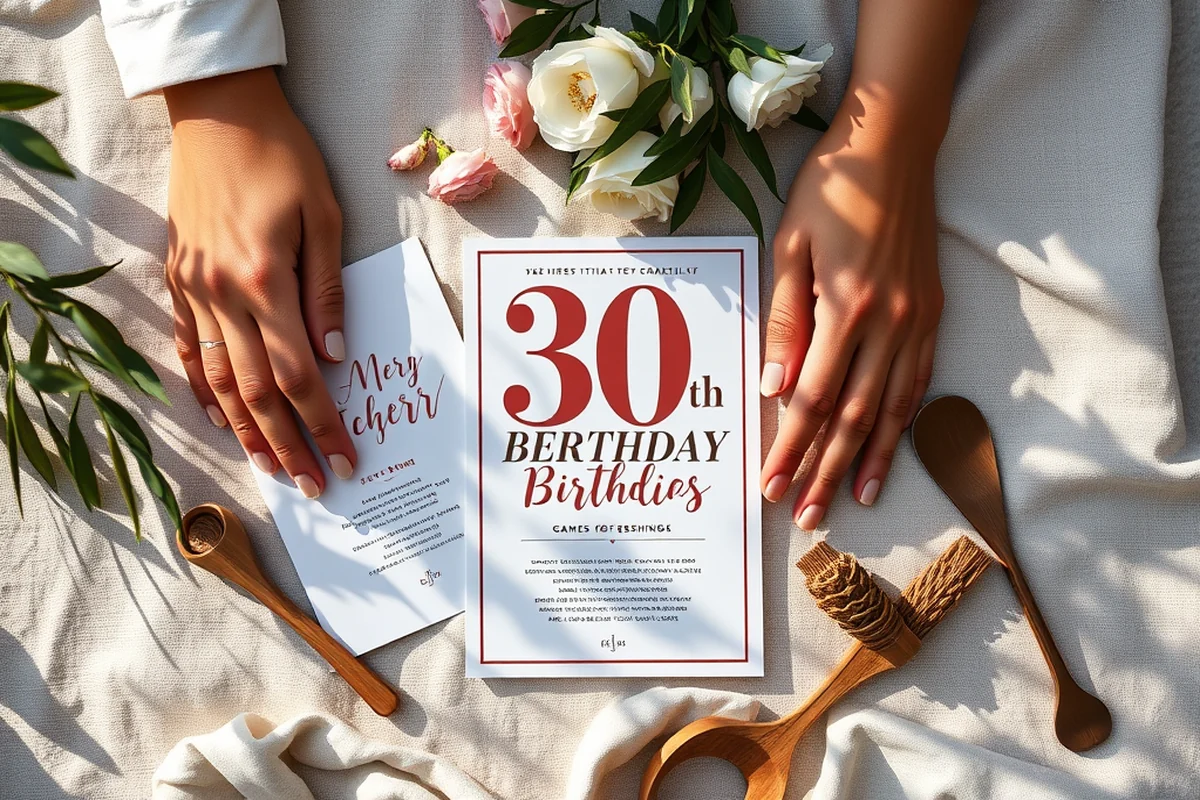 30th birthday parties games for beginners — 30th Birthday Parties Games For Beginners (the finished result)
