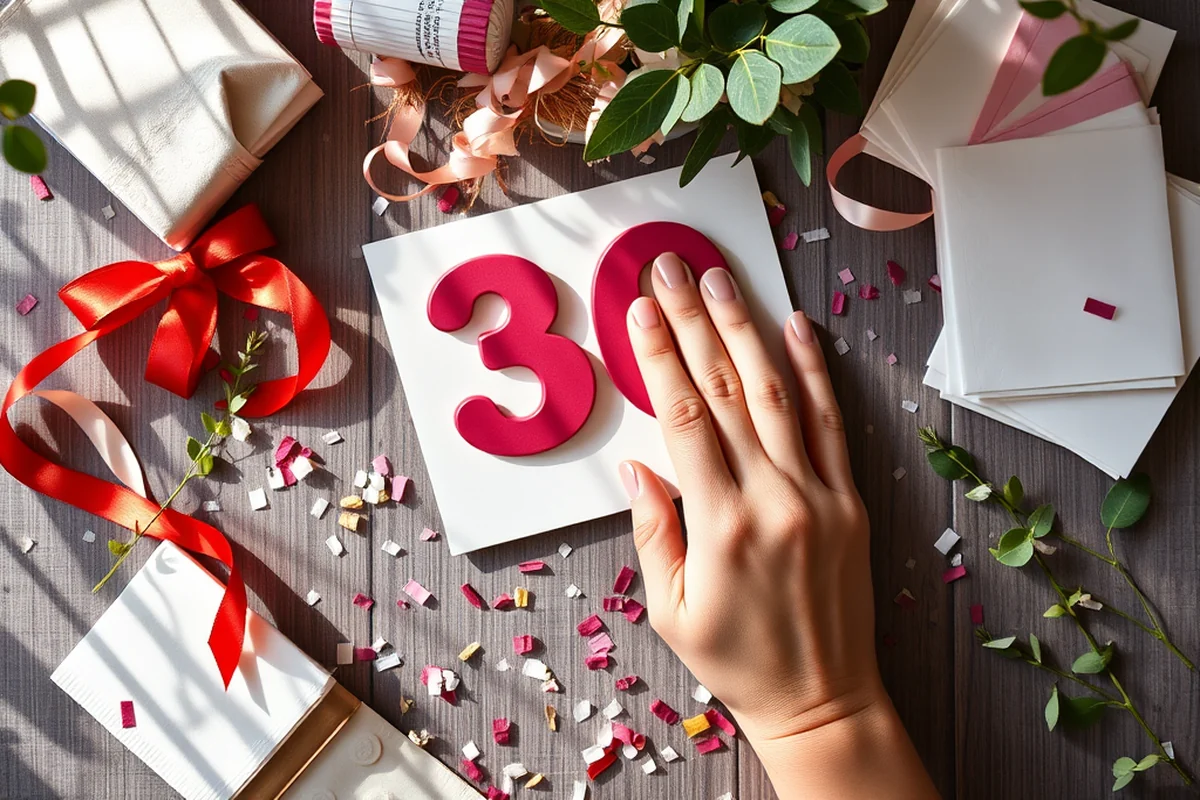 30th birthday parties invitations checklist — 30th Birthday Parties Invitations Checklist (the finished result)