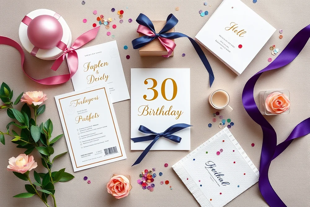 30th birthday parties planning checklists & timelines — 30Th Birthday Parties Planning Checklists & Timelines (the finished result)
