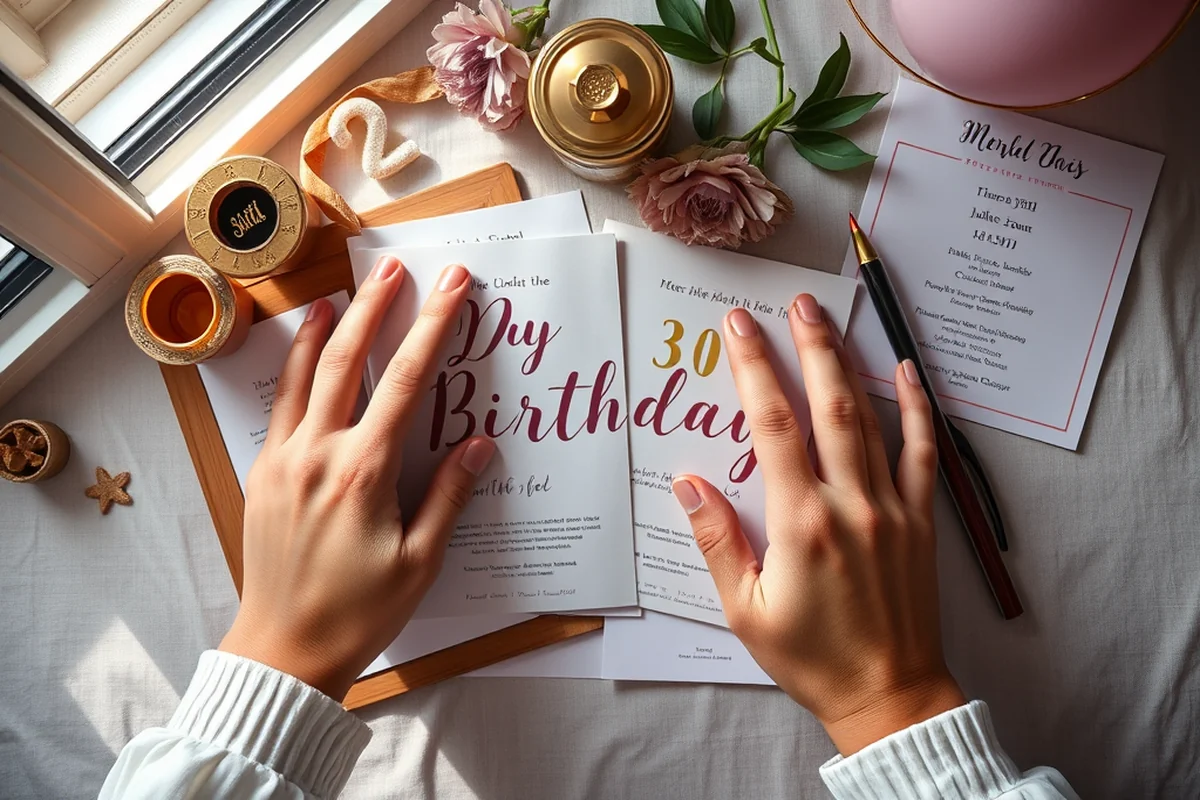 30th birthday parties planning for beginners — 30th Birthday Parties Planning For Beginners (the finished result)