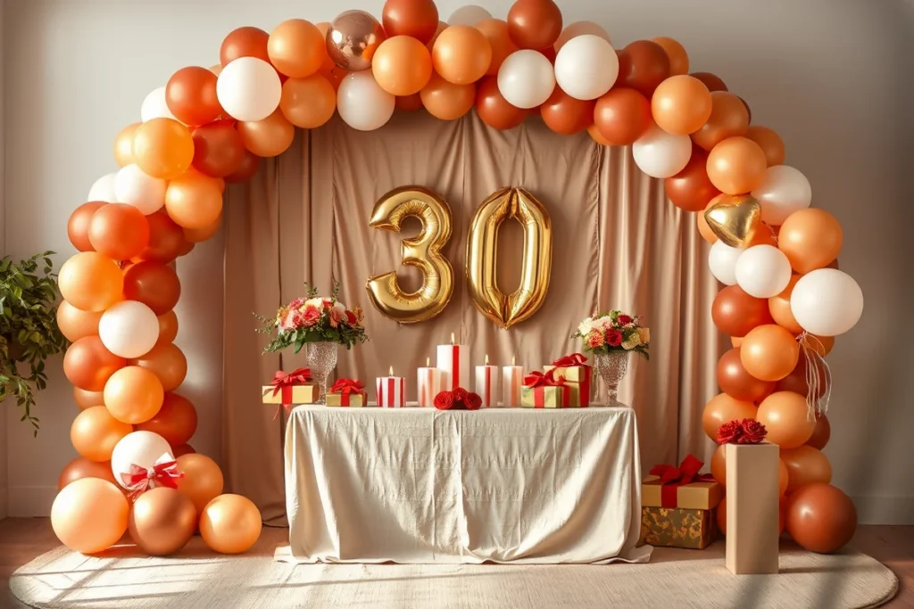 30th Birthday Parties Themes Decor For Small Spaces
