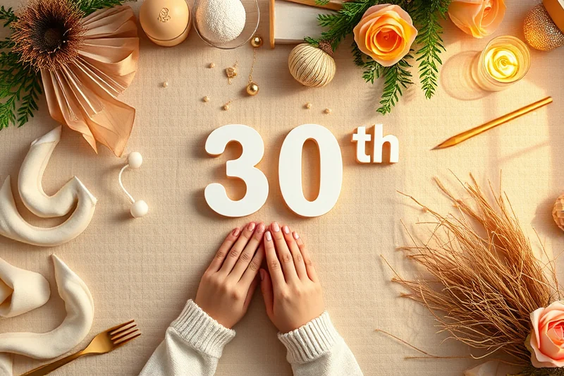 30th birthday parties themes decor for small spaces — 30th Birthday Parties Themes Decor For Small Spaces (the finished result)