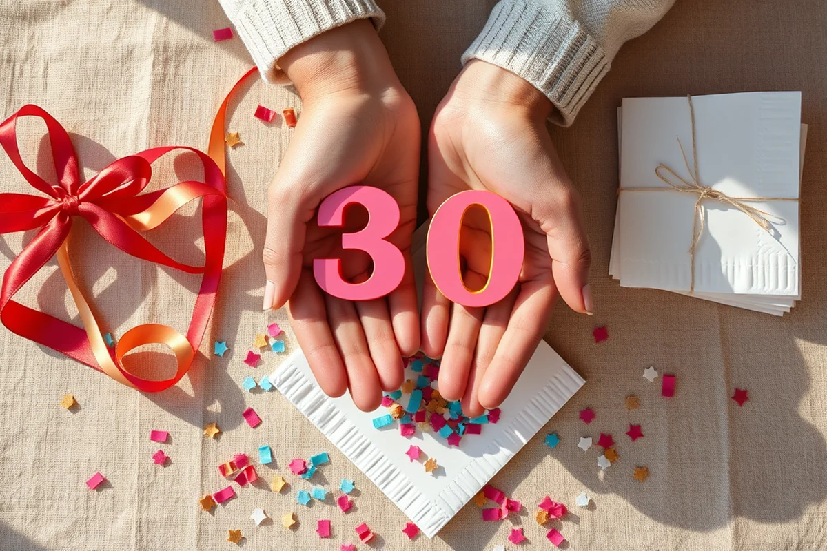 how to 30th birthday parties favors — How To 30th Birthday Parties Favors (the finished result)