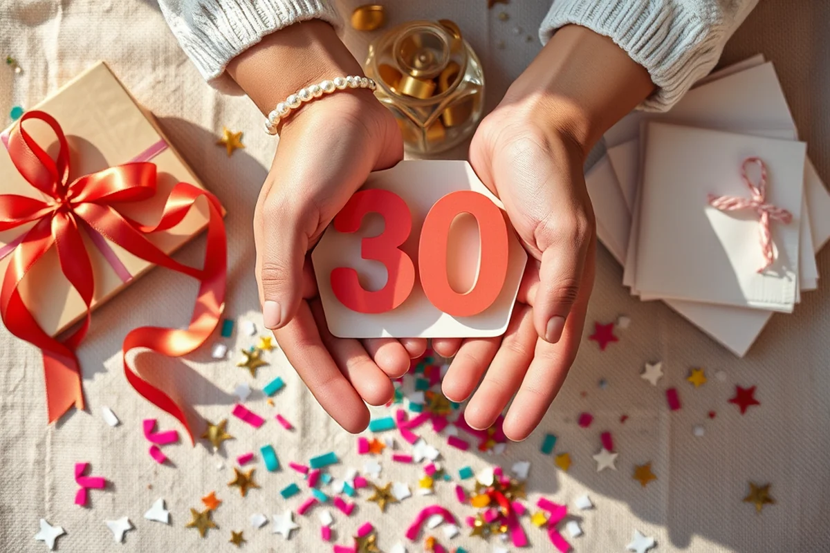 30th birthday parties favors tips — 30th Birthday Parties Favors Tips (the finished result)