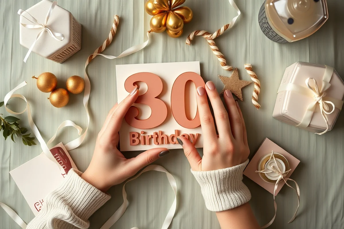30th birthday parties invitations favors tips — 30th Birthday Parties Invitations Favors Tips (the finished result)