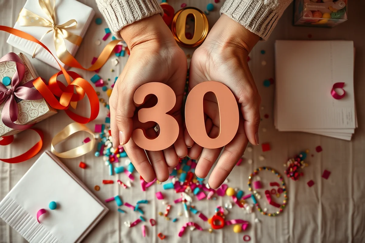 budget 30th birthday parties examples — Budget 30th Birthday Parties Examples (the finished result)