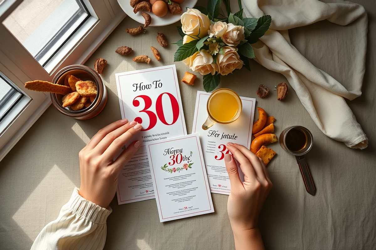 how to 30th birthday parties food drinks — How To 30th Birthday Parties Food Drinks (the finished result)